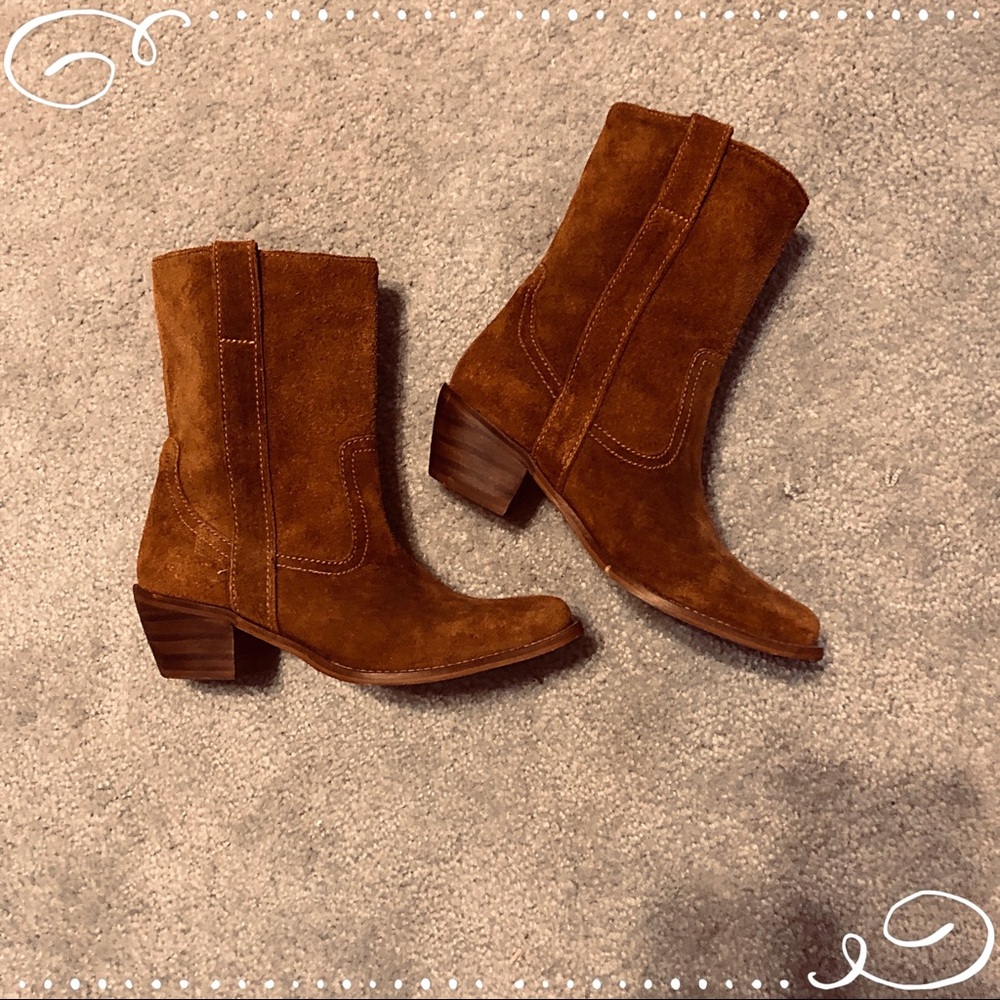 Suede boots - Picture 4 of 9